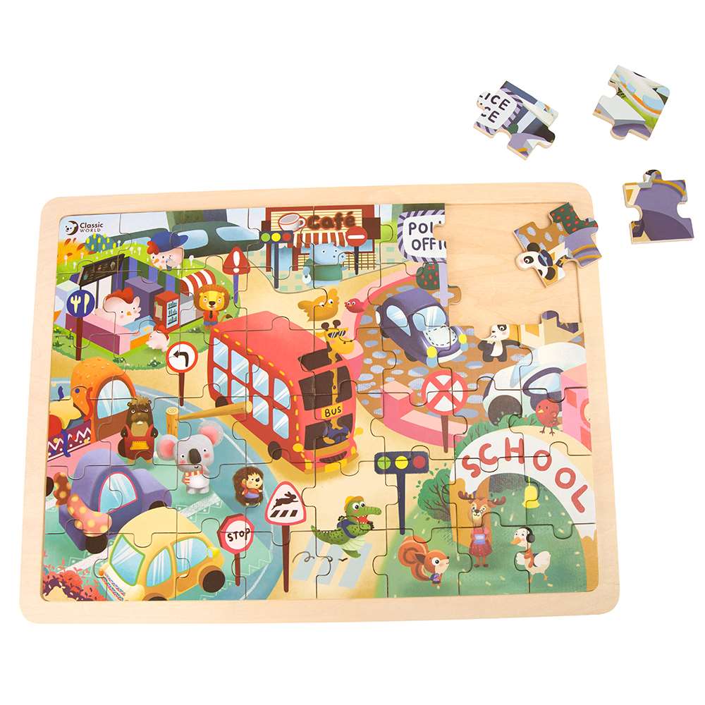 Classic World - Animal City Jigsaw Puzzle
