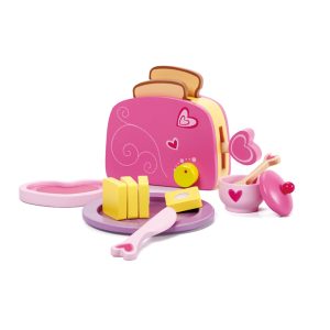 Classic World - Pretend & Play - Toaster Toy Set - 13pcs