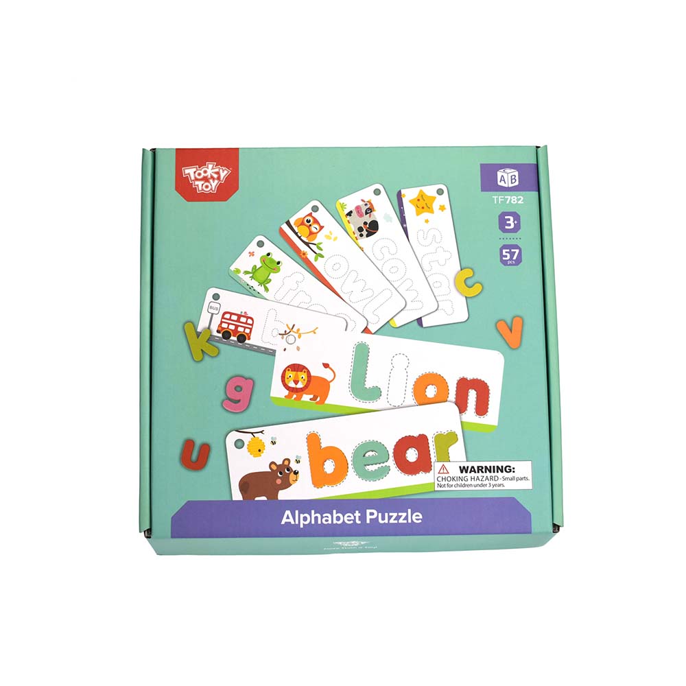 TookyToy - Alphabet Puzzle Cards