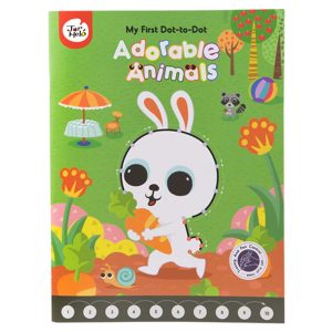 Jar Meló - My First Dot-to-Dot Drawing Book - Adorable Animal