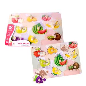 Classic World - Peg Puzzle - Fruit - 9pcs