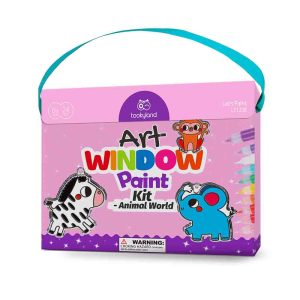 TookyToy - Window Art Kit Animal World