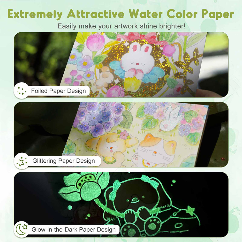 Jar Meló - Watercoloring Book - Whimsical Pet Paradise
