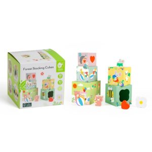 Classic World - Forest Stacking Cubes